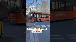 Exploring Reading&rsquo;s Orange Bus Service | UK Public Transport 🚍🧡 | #truckspotting