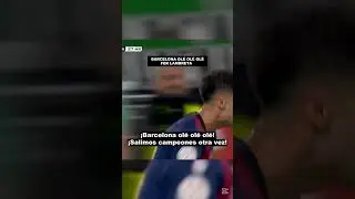 Barcelona Ol&eacute; Ol&eacute; Ol&eacute; - CAMPEONES - Fer Lambreta