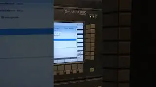 Sinumerik 808D вход в настройки