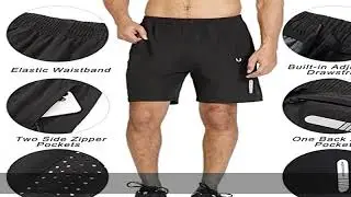 NORTHYARD Men's Athletic Hiking Shorts Quick Dry Workout Shorts 7