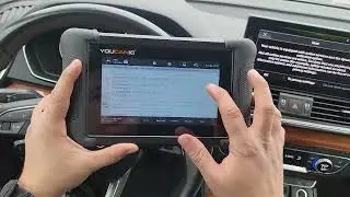 Audi Q5 How to Check Transmission Oil Temperature YOUCANIC Scanner Fluid Level Check