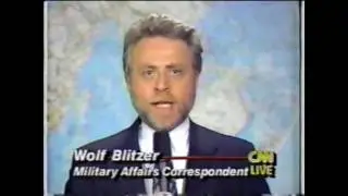 Operation Desert Storm   CNN Live News Coverage   Part 1