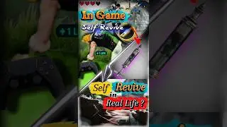 🎮Game Revive❤️ VS 🫀Real Life Survival. Self Revive 💉🫀Possible ? | Jaheer edits | AIRTEL PHONK🚨🔊