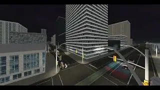 Police chase through the city gone wrong