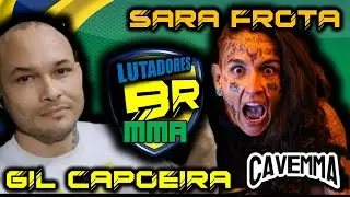 Cave MMA 3 Sara TRETA Frota e Mestre Gil CAPOEIRA em A&ccedil;&atilde;o