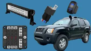 How to install an Aux Fusebox and Light on a Nissan Xterra