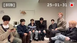 [ENG SUB] NCT Dream Weverse Live 250131: Group Live Let's Go (briefly)