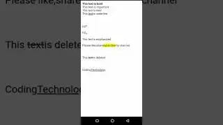 Formatting Tags | 
