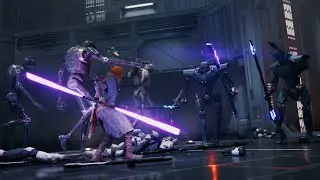 Cal Kestis vs. The Entire Imperial Post 8L-055 - Star Wars: Jedi Survivor