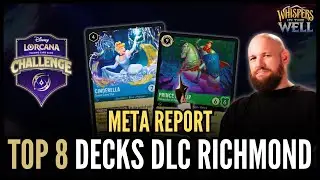 &iexcl;AN&Aacute;LISIS MAZOS TOP 8 DLC RICHMOND! | META REPORT - WHISPERS IN THE WELL | LORCANA EN ESPA&Ntilde;OL