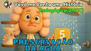 💧 Preservação da Água | História Infantil Educativa para Crianças até 3 anos | BNCC