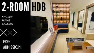 🏠🔍 What's REALLY Inside My Nice Home Gallery's 2-Room 38sqm HDB Showflat? 🤔👀