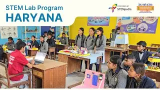 STEM Labs in Government School of Haryana | From Classrooms to Innovation with Coding, AI & Robotics