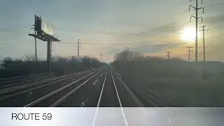 Metra Train Cab Car Ride On BNSF Train #1230 (Express) From Aurora To CUS On February 24, 2025