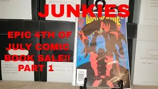 EPIC 4TH OF JULY COMIC BOOK HAUL PT. 1!! FILL A SHORT BOX $50