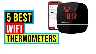 ✅Best WiFi Thermometers Reviews In 2022. Best Indoor Outdoor Thermometers In 2022. NEW SMART GADGETS