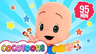 Family Finger 🖐️ and more nursery rhymes for kids from Cleo and Cuquin - Cocotoons