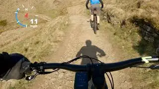 cube stereo hybrid 160 hpc sl downhill showing its strengths