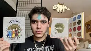 ASMR - Avatar the Last Airbender Pallet *Swatching* (Colourpop)