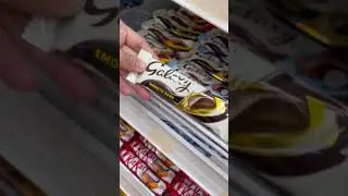 GALAXY SMOOTH DARK CHOCOLATE #shorts #grocerystorefinds #shortsfeed