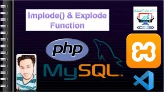 Implode & Explode Function || PHP || EXCELLENT CODE WITH AJ