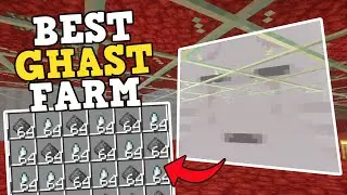 Простая ферма по добыче призраков и пороха в Minecraft Bedrock 1 (21+)