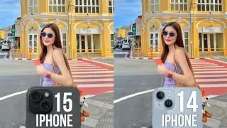 Тест камеры iPhone 15 против iPhone 14
