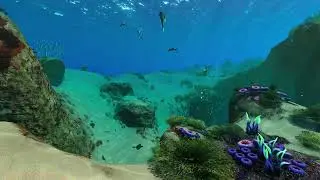 Subnautica Ambience | Calm Ocean & Reef Sounds | Sleep & Relax