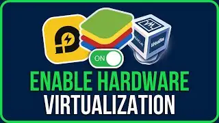 HOW TO TURN ON HARDWARE VIRTUALIZATION WINDOWS | How to Enable Hardware Virtualization PC