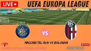 Maccabi Tel Aviv vs Bologna |🔴LIVE UEFA Europa League 2026 | SP Football Simulation | Custom Score