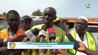 Construction de la Patrie : le ministre Mikaïlou SIDIBÉ sur les chantiers routiers à Bobo