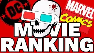 Top 50 Marvel + DC Movies Ranked LIVE!
