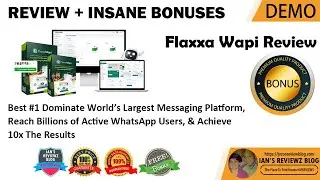 Flaxxa WAPI Demo - #1 Dominate World&rsquo;s Largest Messaging Platform WhatsApp, FlaxxaWAPI Demo