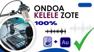 Ondoa Kelele na Edit Sauti Kiprofessional | Adobe Audition & Podcast