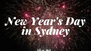 A New Year's Day in Sydney at Barangaroo Reserve! 🇦🇺🎇🦘