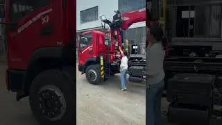 8x4 Heavy Duty Truck Mounted Crane -Palfinger 20Ton 25Ton 30Ton Hydraulic Knuckle Boom Crane