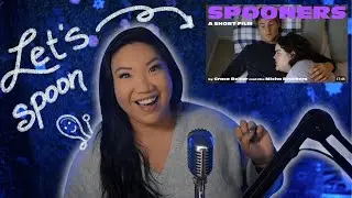 Getting PAID to cuddle with strangers | Reacting to Spooners