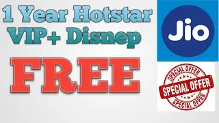 Jio 401 Offer //Free 1 Year Hotstar VIP +Disnep Subscription