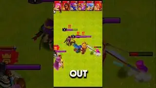 Which super troop can beat all 4 heroes solo🔥😎 #clashofclans #coc #games