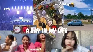 vlog:SUMMER 2022🌤дневник моей жизни 📸 концерт 91,эстетичный пикник🐚с подругами и много веселья📝