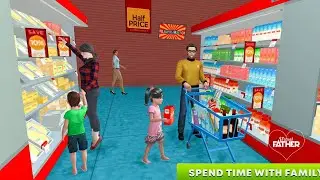 Virtual Father Life Simulator - Happy Family games - Android Gameplay