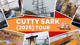 Cutty Sark 🚢 Greenwich London (2025) 4K Tour | Inside the World&rsquo;s Fastest Tea Clipper 🫖
