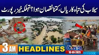 Flood Disaster Report | Ravi River Flood | 3AM News Headline | 18 September 2025 | City 42