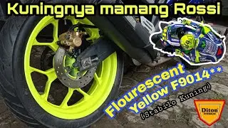 Konsep velgnya terinspirasi sang Legend | Florescent yellow Stabilo kuning Diton Premium