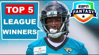 Top 5 Players LEAGUE WINNERS | 2023 Fantasy Football