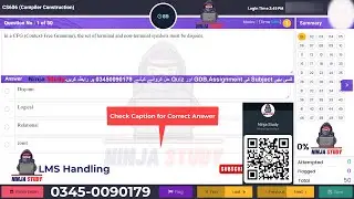 CS606 | Final Term | Compiler Construction | Latest Papers | Ninja Study