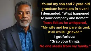 I found my son homeless with his child in a van—and uncovered a shocking betrayal!