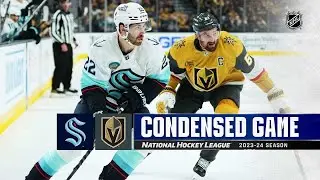 Seattle Kraken vs. Vegas Golden Knights - Oct 10, 2023 HIGHLIGHTS