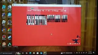 Weird Minecraft Forge + Optifine Loading Screen Glitch