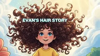 Evan&rsquo;s Hair Adventure! 🌀 A Fun Kids Story About Turning Problems Into Positives!